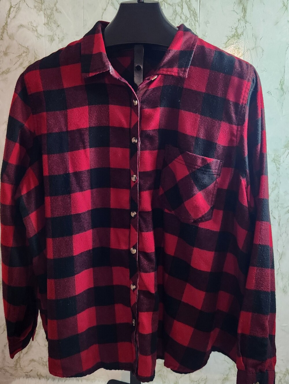 Maurices Plaid Flannel Shirt